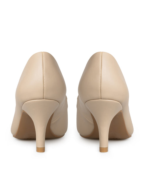 Zapatilla Nude Confort Kitten Heel 22901